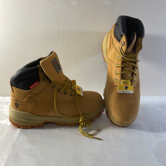 HERMAN Survivors Men's Steel Toe WATERPROOF Work Boots Size 6W - Picture 3 of 8